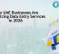 UAE Businesses Outsource Data Entry Services